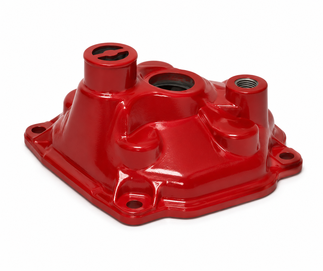 Zylinderkopfdeckel, rot