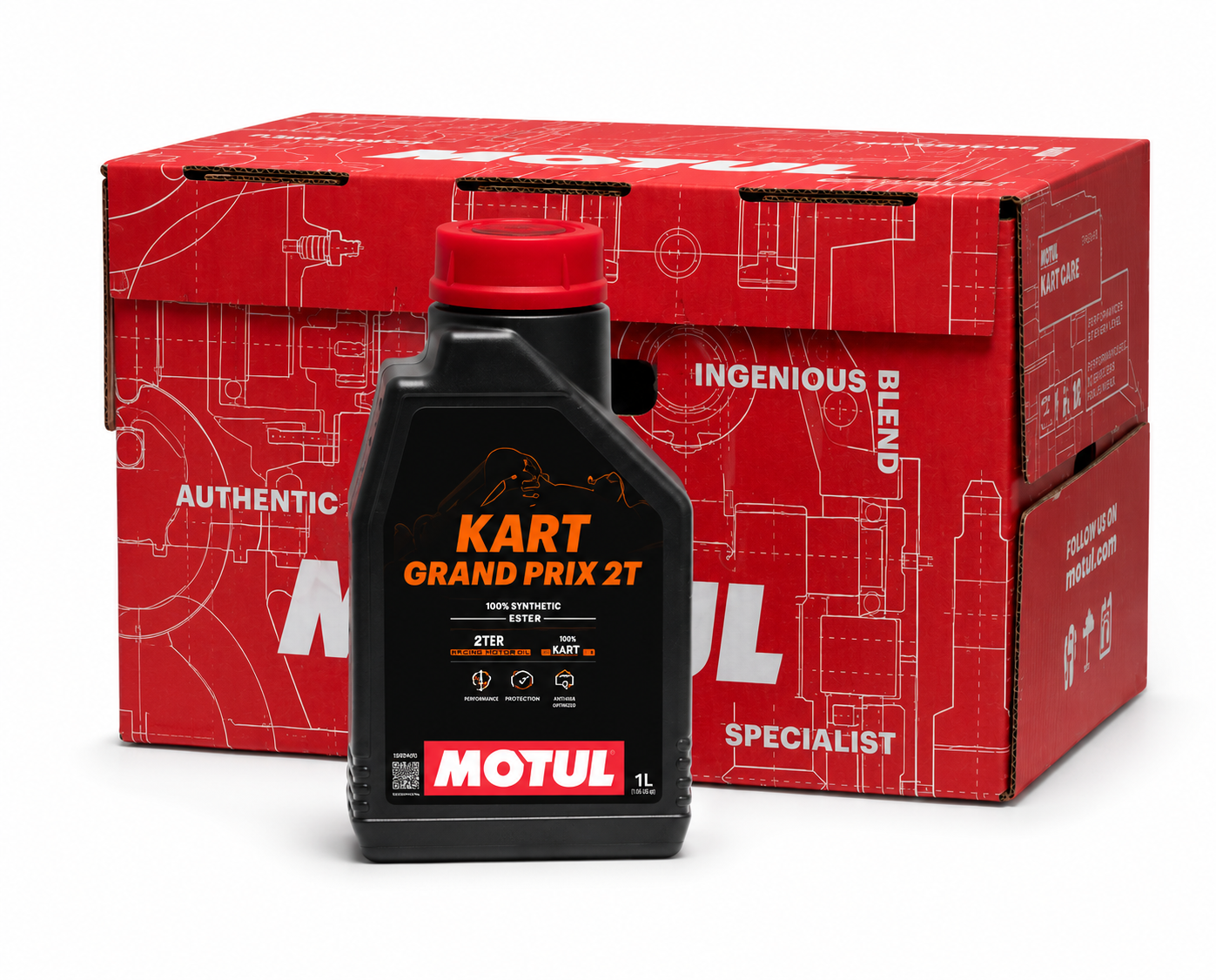 MOTUL KART GRAND PRIX 2-TAKT ÖL 12X1 LITER